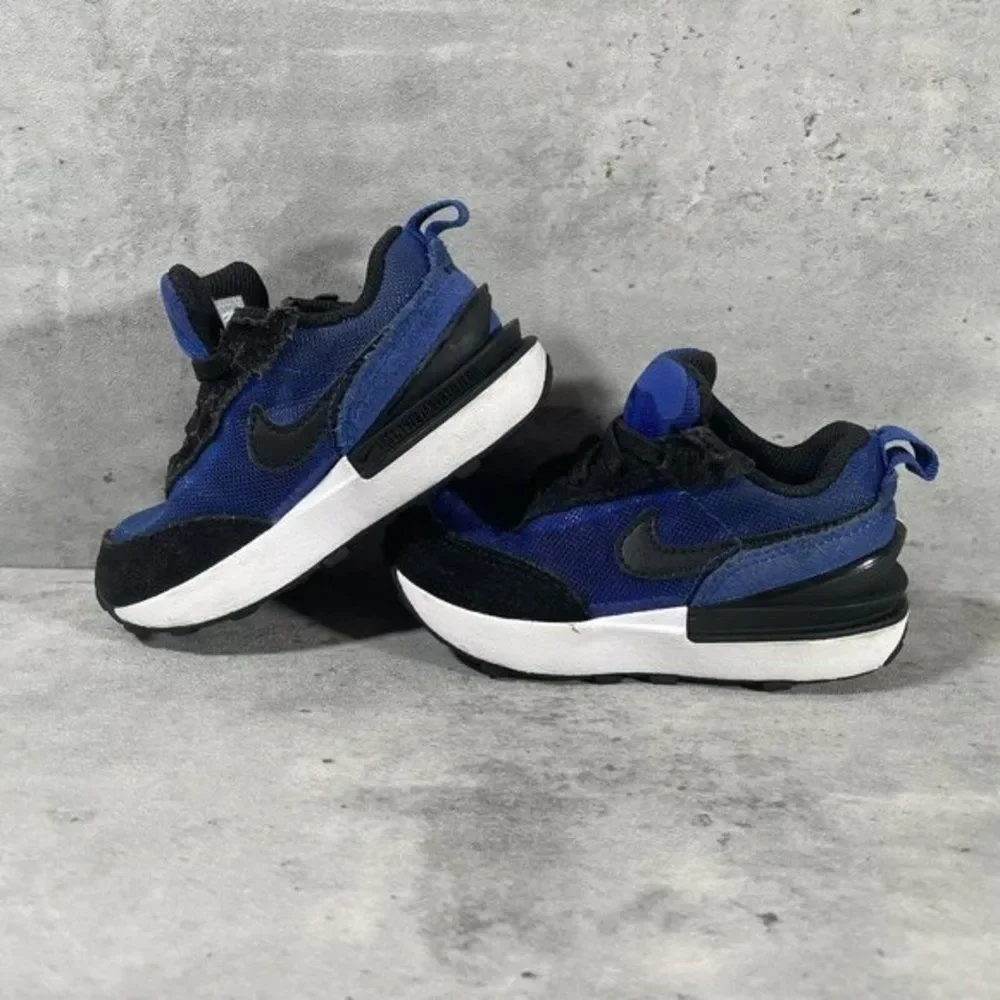 Nike Waffle‎ 1 One Racer Toddlers Sneakers Blue Kids Shoes Size 6C~DC0479-400